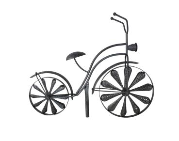 Metall Gartenstecker Fahrrad 160 cm - 2 Farben -